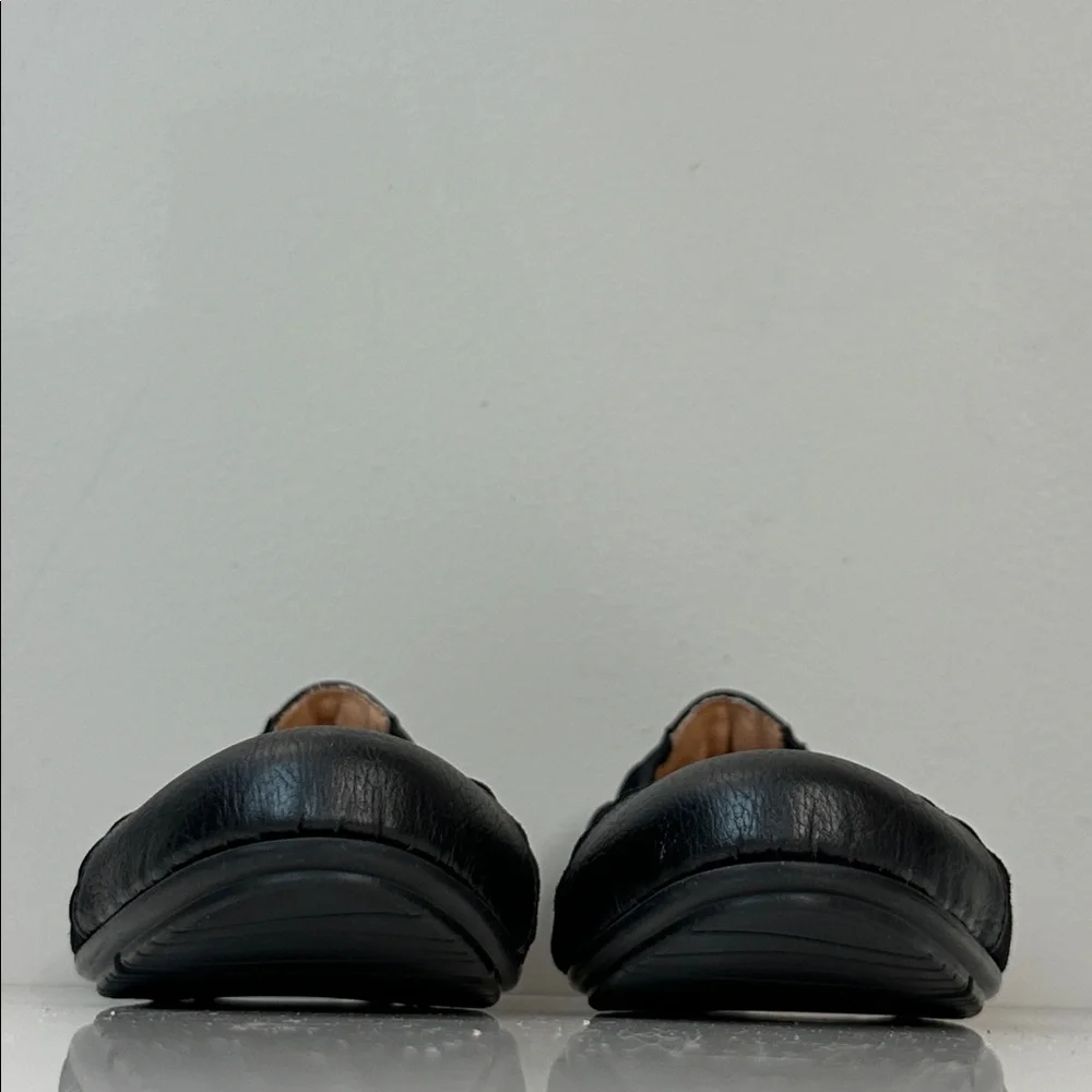 Vionic Prim‎ Tina Cap Toe Ballet Flats Black Size 8